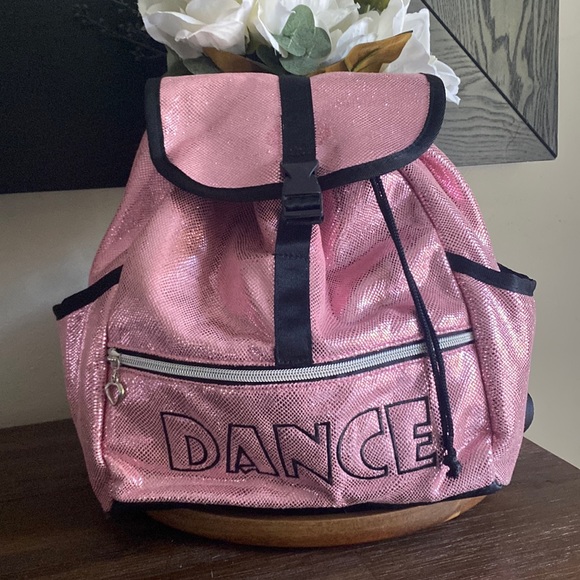 Iridescent Pink Dance Backpack - Picture 1 of 5